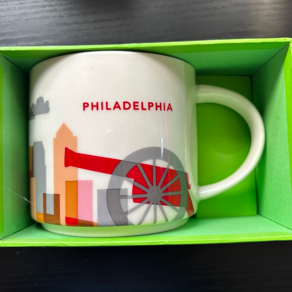 Starbucks You Are Here Philadelphia mug